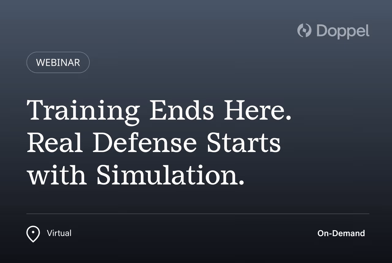 Training Ends Here. Real Defense Starts with Simulation